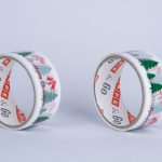 Božićna traka za pakovanje Tape&Go - bela